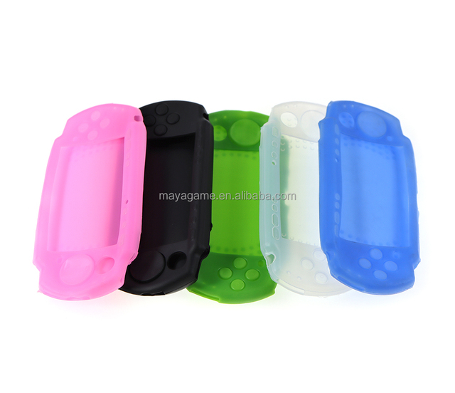 Soft Protector Silicone Case Skin Cover Pouch Sleeve for PSP 2000/3000 Game Console Silicone Case Protective Shell