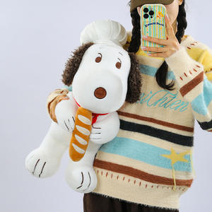 新しいシェフテーマのスヌーピーぬいぐるみ、かわいい漫画風ぬいぐるみコレクターズギフト、カスタム大量注文サプライヤー - Product Image 4