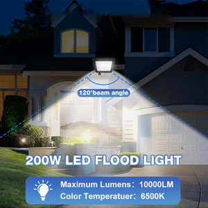 Cảm biến chuyển động lũ Đèn Ngoài Trời cảm ứng <span class=keywords><strong>LED</strong></span> Đèn không thấm nước Spotlight cảm biến an ninh đèn pha cho sân sau nhà để xe vườn - Product Image 3