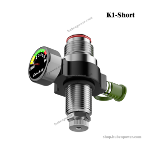 Huben Power Régulateur PCP Réglable K1-Short M18 * 1.5 Cylindre De Gaz Accessoires HPA Régulateur De Cricket Black Hawk - Product Image 3