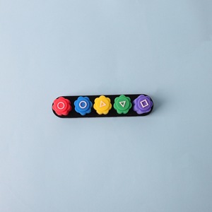 2025 New Gonggi Stone Korean Game PVC 5 Colors Set Soft Rubber Stone Catching Game in OPP Bags - Product Image 5