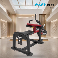 Machine à soulever les mollets populaire MND PL62, équipement de musculation pour salle de sport commerciale, centre de fitness, multifonction