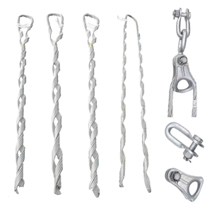 Suministro de fábrica: Cable de aluminio preformado para tensión, soporte de fibra óptica aérea, 4G GPRS WiFi FTTH - Product Image 5