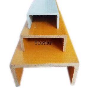 คานไฟเบอร์กลาสแบบพัลทรูชั่นรูปตัวซี  ช่องรูปตัวยู FRP - Product Image 1