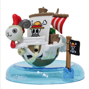 Ensemble de 6 figurines en PVC d'anime Thousand <span class=keywords><strong>Sunny</strong></span> Going Merry, navire pirate, rover marin, boîte à surprises - Product Image 4