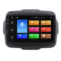 Ljzestech — autoradio écran tactile android 9, navigation gps, radio DSP, DAB, stéréo, système multimédia pour voiture Jeep Renegade