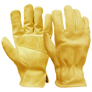 Guanti da lavoro in pelle per guanti da pilota in pelle con grana di mucca di vendita calda - Product Image 6