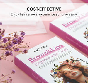 Kit de <span class=keywords><strong>cire</strong></span> <span class=keywords><strong>froide</strong></span> pour le visage et les <span class=keywords><strong>sourcils</strong></span> Waxkiss, nouveau design 2025, pour le façonnage des <span class=keywords><strong>sourcils</strong></span> et des lèvres, kit de <span class=keywords><strong>cire</strong></span> dépilatoire - Product Image 3