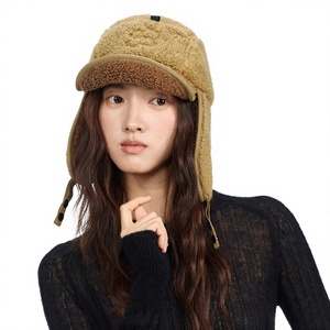 Gorro de Invierno Licheng con Orejeras, Mezcla de Lana, Jacquard, Borde de Felpa, para Unisex, para Actividades al Aire Libre - Product Image 3