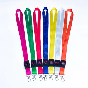 Lanyards For Badges LED Colorful Woven Lanyard