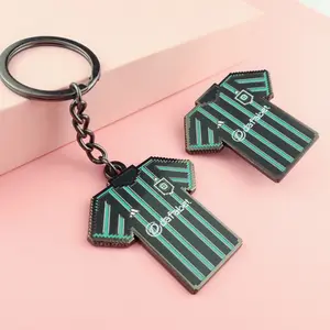 Keychain China Supplier Wholesale Custom Shape Souvenir Custom Made Enamel Round Shapesd Metal Keychain