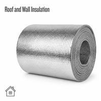 Rouleau de mousse XPE en aluminium, isolation réfléchissante, barrière thermique pour murs et toits, isolation phonique en mousse