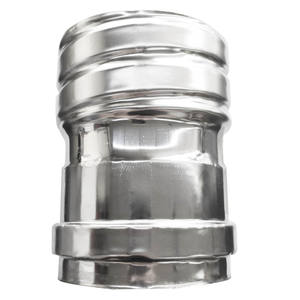 Tubo de combustión flexible/rígido hembra DN 150 Conjunto Premium Accesorios de tubería Producto - Product Image 1