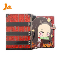 Kunshan 15 ans de haute qualité dégradé UV impression épingle en émail dur avec paillettes