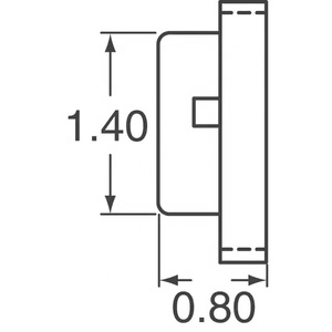 HSMS-C177 Indicateur lumineux LED rouge 626nm - Discret 2.1V 0805 (<span class=keywords><strong>2012</strong></span> Metric) - Product Image 3
