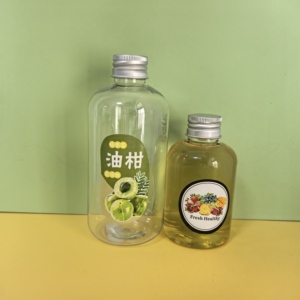 Benutzer definiertes Etikett Recycelbar 16 Unzen 500ml <span class=keywords><strong>Boston</strong></span> Round Plastic Getränkes aft flaschen Weiße manipulation sichere Deckel für Soda Champagner - Product Image 6