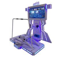 Máquina de Juegos de Realidad Virtual para Interiores, Simulador de Esquí, Ciclismo y Vuelo, Máquina de Juegos de Esquí VR