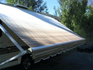Auvent imperméable pour RV, pare-soleil de <span class=keywords><strong>caravane</strong></span>, 2 pièces, couverture d'écran, pour camping-car - Product Image 4
