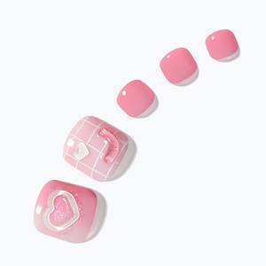 Dessing Diva Pedi con Design di gioia d'amore - Product Image 1
