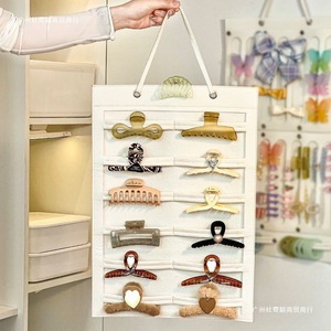 Hair <b>Clip</b> Display Rack Wall Mounted Storage Organizer For Kids Headwear Hair Ties Jewelry <b>Clips</b> Child Use - Product Image 3