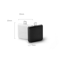 Lector de tarjetas IC RFID móvil Android cuadrado NR65C adecuado para NFC213 Mifareclassic 1K Chip para pago