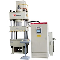 Presse hydraulique automatique à quatre colonnes Yiwei YQ32-160T avec pompe, roulement et réservoir de pression