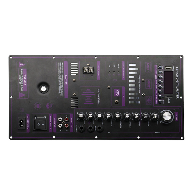 New Design Trolley Speaker BT Subwoofer Amplifier Board 200W YD-280AB.PCB+YD-PA10TY.PCB -VERTICAL