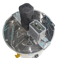 Nouvelle extracteur de miel électrique Benefitbee Honey Harvest 3-6 cadres avec moteur, garantie 1 an, 220V, métal et bambou