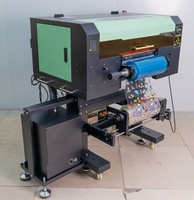 Machine d'impression A3 Uv Dtf de 33 cm de qualité incroyable Imprimante Uv Dtf Impresora 30 cm Uv Dtf à double tête Xp600 pour enveloppement de tasses