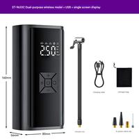 High Power Portable ABS Car & Motorcycle Wireless Air Pump Electric High Pressure Tire Inflator