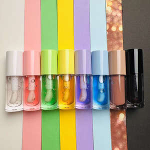 VENDA QUENTE Longo Vestindo Lip Care Base Natural Fresh Fruit Cheira Hidratante e Hidratante Lip Plumping Oil Lip Juice - Product Image 5