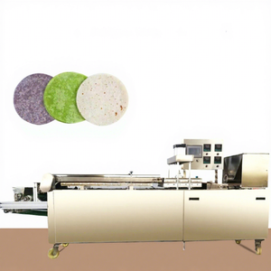 Ligne de production de paratha multifonctionnelle commerciale à moteur, machine automatique à tortillas, chapatis et rotis, 20 kW haute capacité - Product Image 1