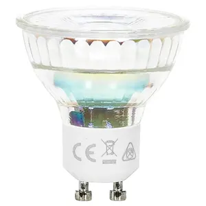 Lampadina LED GU10 COB 4.5W, luce calda, efficiente, lunga durata, ideale per l'illuminazione in case e negozi. - Product Image 1