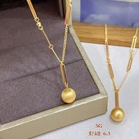 Collier pendentif personnalisé en or véritable 24 carats de haute qualité, de style chinois, élégant et délicat, pour femmes, de la marque Xinfly