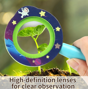 <span class=keywords><strong>Loupe</strong></span> en bois en gros, jouet miniature mignon pour l'exploration scientifique, l'apprentissage, l'aventure en plein air et les jeux sensoriels - Product Image 4