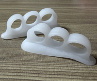 Marteau de soin des pieds en Gel de Silicone, 3 trous d'orteils, séparateur d'étirement d'orteils pour la Correction d'hallux Valgus, offre spéciale