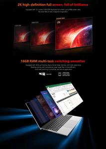 โน้ตบุ๊ก NE135 I5 แรม 8GB 128GB/256GB SSD Intel Core I7 ขนาด 13.5 นิ้ว สำหรับธุรกิจและนักเรียน - Product Image 5