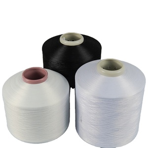 Sáng Hilo 300D ATY 300 gr nguyên Trắng tái chế cation không khí kết cấu <span class=keywords><strong>Polyester</strong></span> dty FDY 300/96 sợi cho hẹp Ribbon - Product Image 1