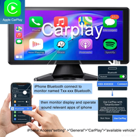 IPoster pour camion 10.36 pouces 4ch moniteur DVR AI détection d'angle mort Smart Carplay Android Auto 360 degrés caméras de recul Kit