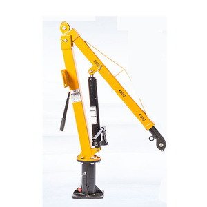 Cần cẩu gắn xe tải nhỏ hiệu suất cao 1 tấn 12V 24V, tải trọng 500kg 1000kg, cần cẩu mini nâng hạ bán - Product Image 3