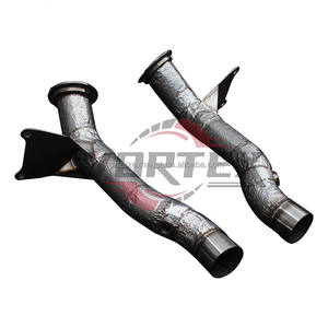Sistema de Escape Catback con Silenciador Valvetronic Completo de Acero Inoxidable con Control Remoto, Sistema Completo con Downpipe para Ferrari 458 - Product Image 5