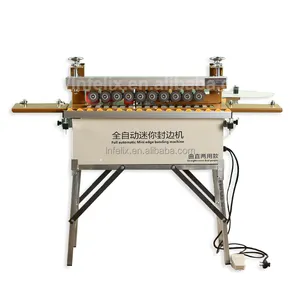 solid wood strip edge banding machine curved and straight automatic woodwokring glue cnc machinery portable furniture spreader