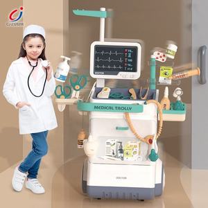 Set Troli Medis Mainan Dokter dengan Layar X-Ray dan Elektrokardiogram Realistis untuk Permainan Peran Anak Chengji - Product Image 2