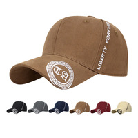 Casquette de baseball vintage réglable en coton à longue visière, protection solaire pour hommes et femmes, idéale pour les activités de plein air et les voyages