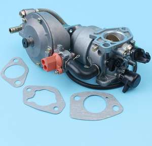 Kit de conversión de carburador de combustible Dual Auto Choke para Honda GX390 13HP 188F 4.5KW-8KW generador LPG CNG gasolina Carb - Product Image 4