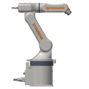 Bras robotisé industriel 6 axes SYB0805A, charge utile 5 kg, portée 800 mm, pour soudage, manutention, chargement et assemblage - Product Image 1