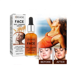 Huile de bronzage pour le corps OEM, Lotion de bronzage organique pour le visage, eau bronzée, Lotion hydratante pour la peau - Product Image 2