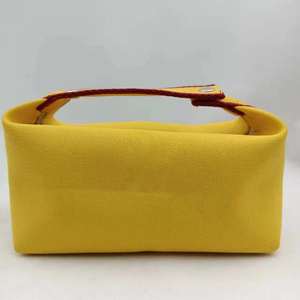 Natural Plain Cotton Canvas <strong>Cosmetic</strong> <strong>Bag</strong> Makeup <strong>Bag</strong> Casual Reusable Durable Handheld Portable Hemp <strong>Cosmetic</strong> <strong>Bag</strong> for Women - Product Image 6