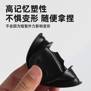 Car Door <b>Lock</b> Silicone Protective Cover 7CM X 9CM Universal TPR Shock Absorbing <b>Pad</b> For Replace Repair - Product Image 4