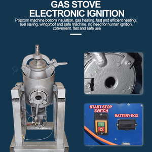 เครื่องทำป๊อปคอร์นข้าวทำจากสเตนเลสสตีลระบบพ่นขนมข้าวโพดแบบมืออาชีพ - Product Image 3
